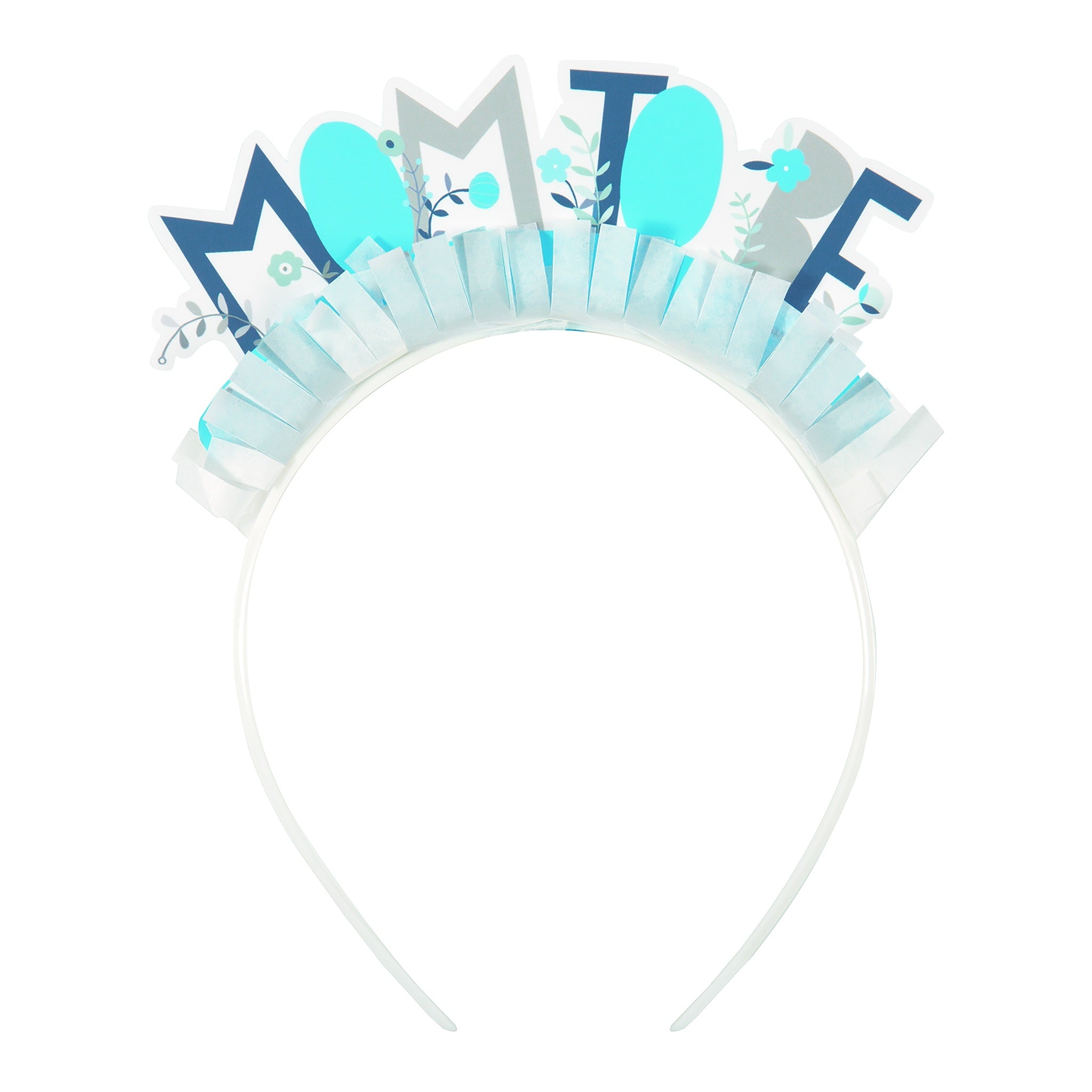 Blue Mom To Be Headband 1ct